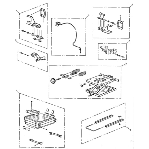 Ansamblu suspensie Caterpillar 111-6391