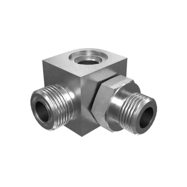 Adaptor tee racord hidraulic Caterpillar 124-1212