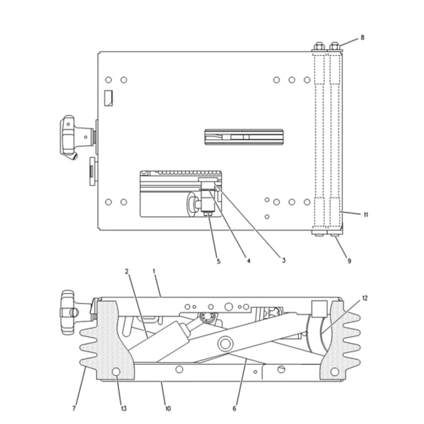 Suport suspensie GP Caterpillar 132-9225