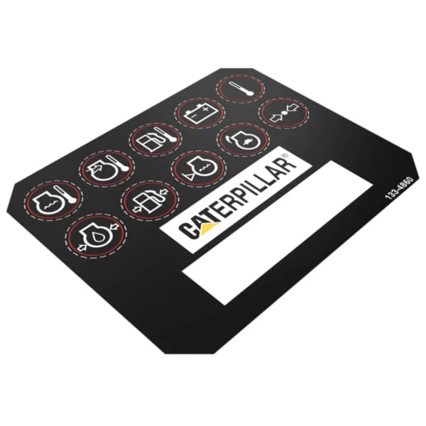 Film identificare panou de control Monitor Caterpillar 133-4860