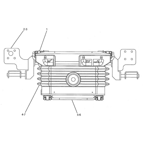 Ansamblu suspensie scaun Caterpillar 164-0478