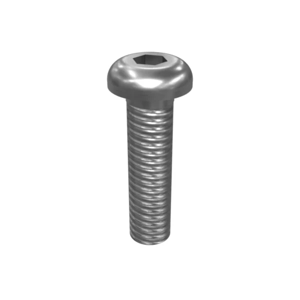 Surub cap rotund M8-1.25 x 30mm hex interior Caterpillar 166-1222
