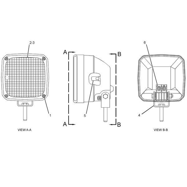 Grup lampa iluminare Caterpillar 166-8850