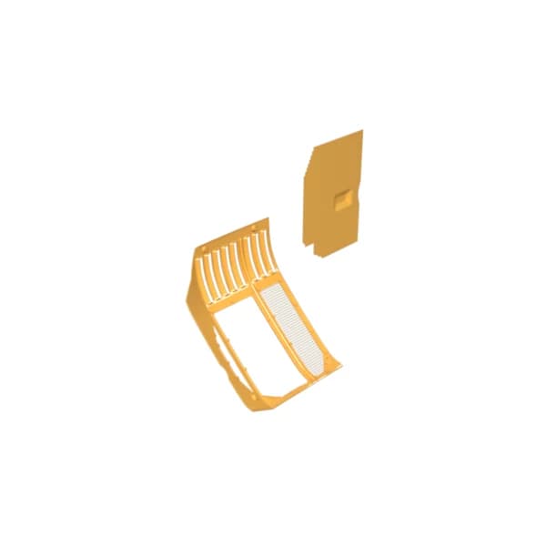 Panou protectie radiator dreapta Caterpillar 196-3538