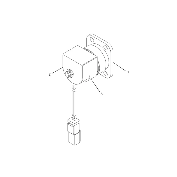 Distribuitor solenoid 3/2 Caterpillar 214-4040