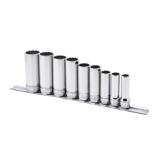 214-6490: 9 Piece 3/8" Drive Socket Set