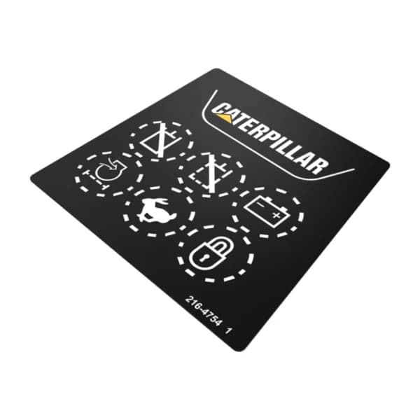 Film instructiuni tablou bord Caterpillar 216-4754