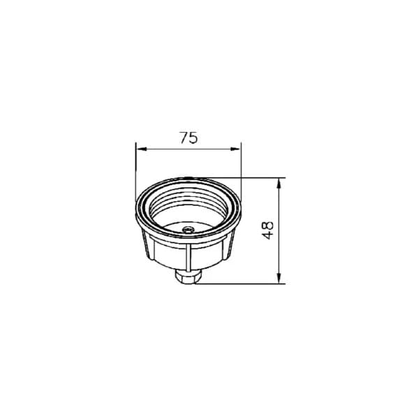 Cupa separator combustibil-apa Caterpillar 236-6058