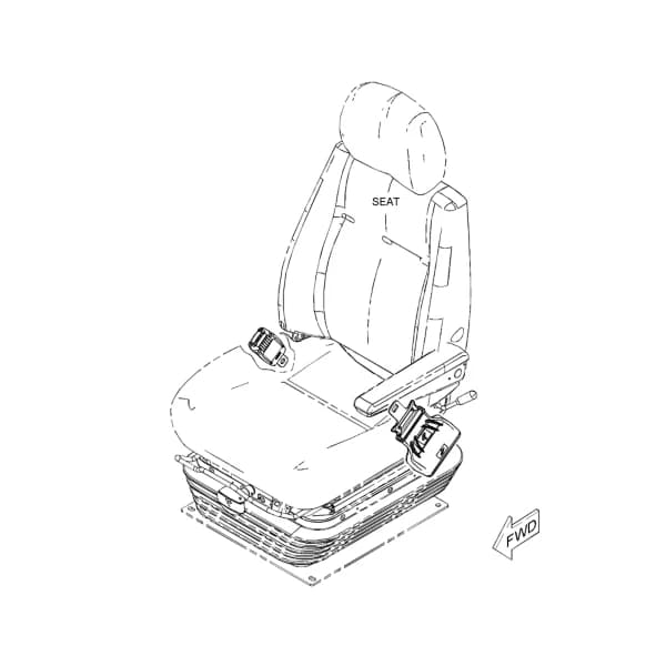 Centura de siguranta retractabila Caterpillar 241-6149