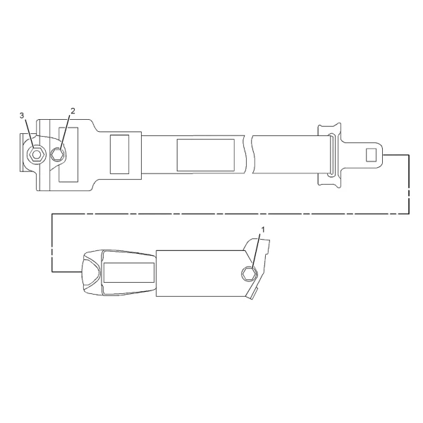 Curea scaun Caterpillar 264-6237