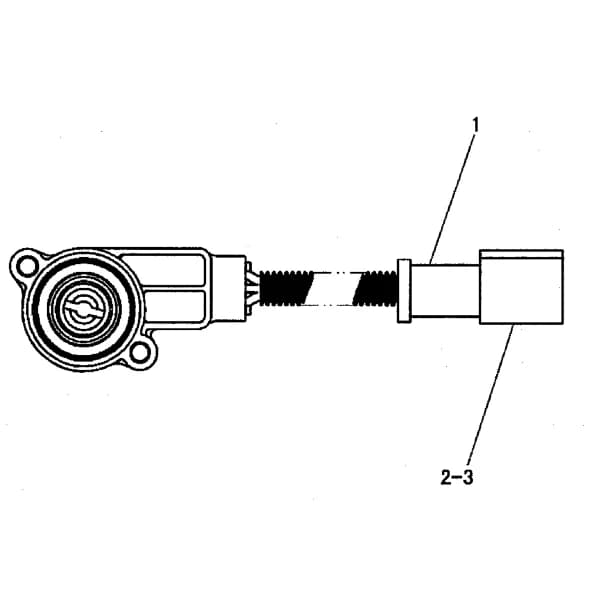 Senzor pozitie conector 4 pini Caterpillar 266-1475