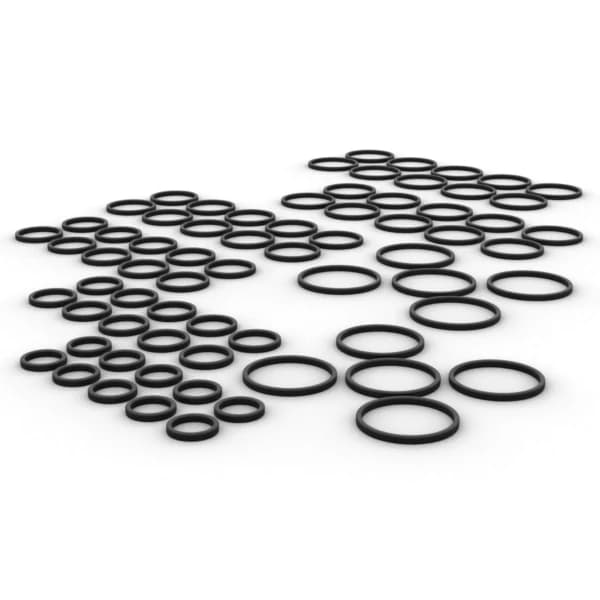 Kit inele siguranta D-Ring Caterpillar 270-1535 (Nitril 90A)