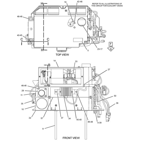 Climatizor cabina Caterpillar 271-1628