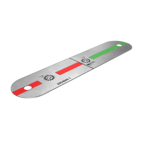 Placa indicator nivel ulei transmisie Caterpillar 276-8946