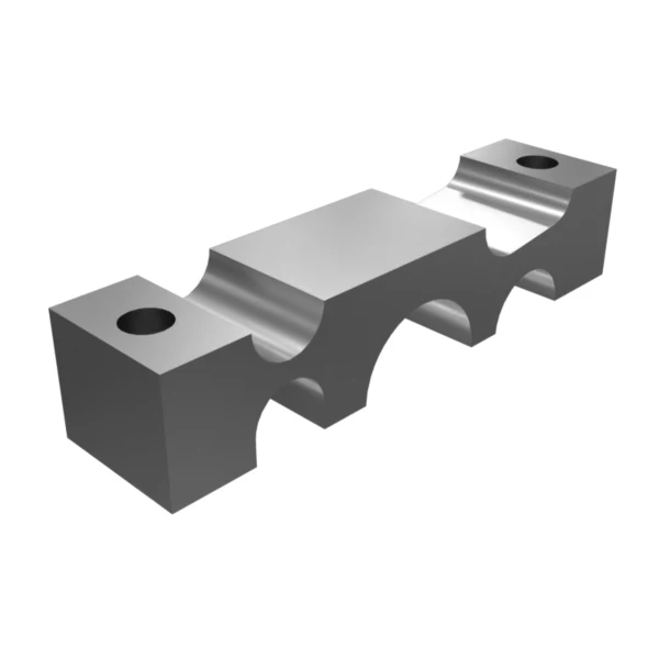 Bloc sustinere cauciuc conducte pompa directie Caterpillar 286-9148