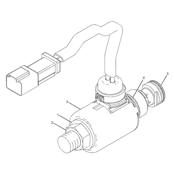 Electrovalva solenoid Caterpillar 287-5801