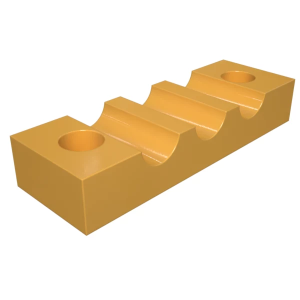 Clema frana multiple pentru trei furtunuri Caterpillar 293-0344