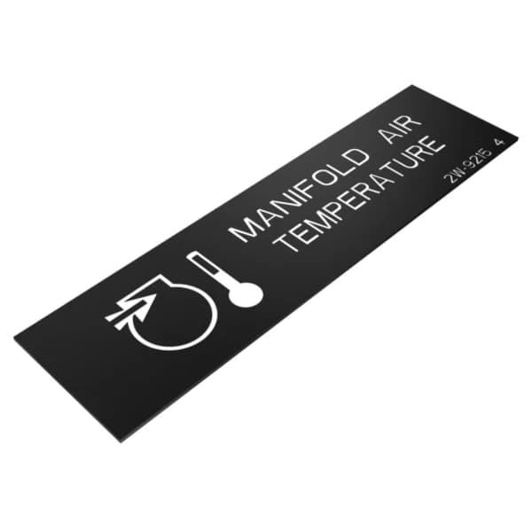 Film placa identificare Caterpillar 2W-9215