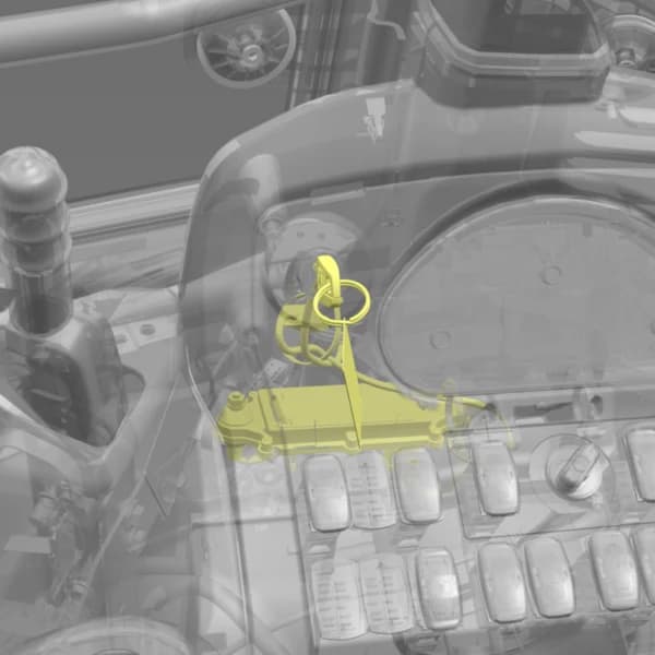 Kit sistem securitate masina, MSS Caterpillar 331-5640