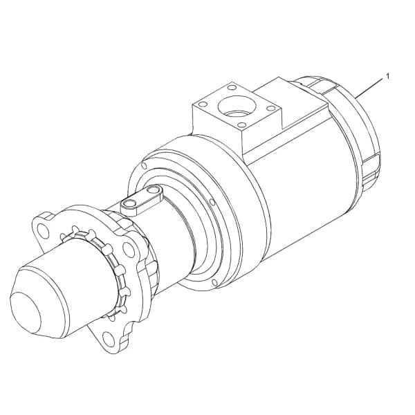 Motor aer Caterpillar 332-1447