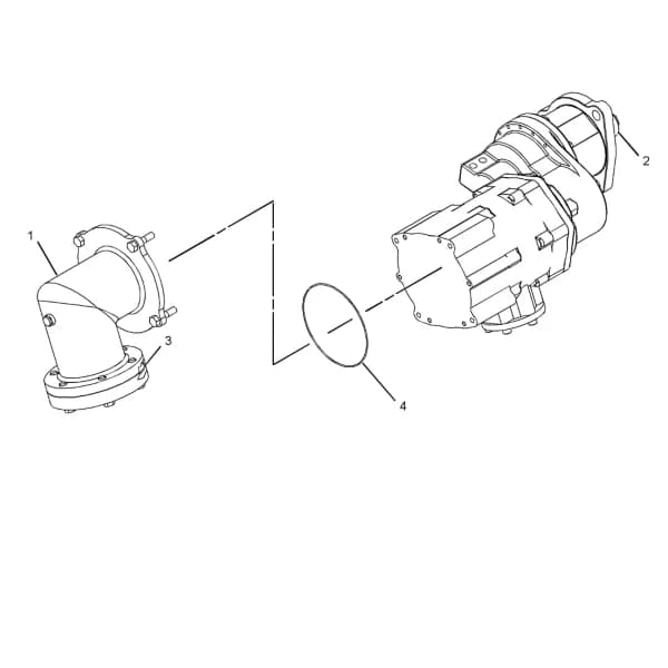 Motor pornire pneumatic Caterpillar 334-4438