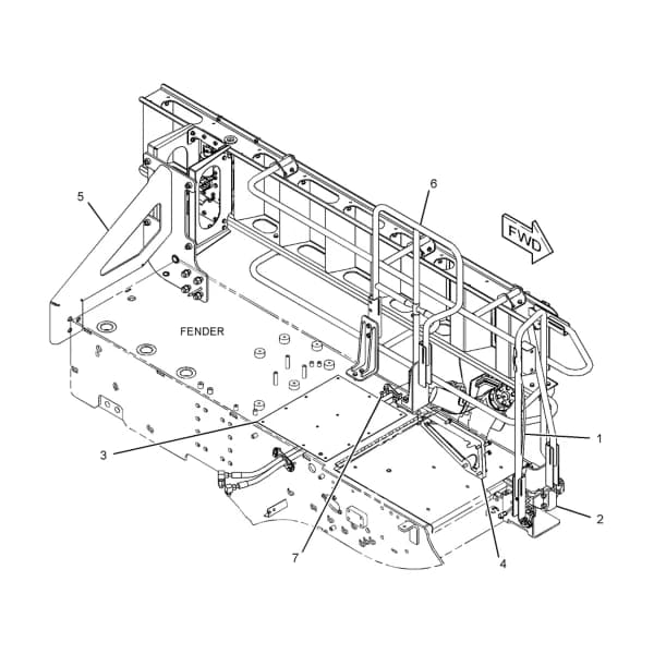 Scara AR Caterpillar 346-3600
