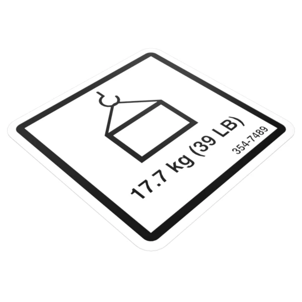Film informare greutate Caterpillar 354-7489