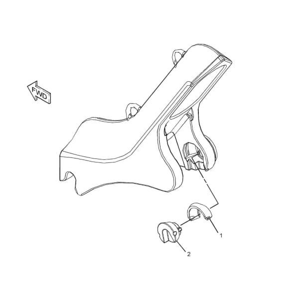 Protector shank Caterpillar 357-2702