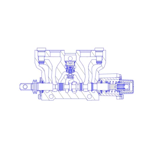 Distribuitor hidraulic control ridicare Caterpillar 363-9102