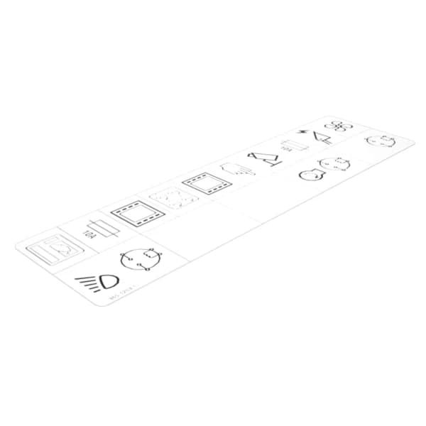 Film decal panou sigunte-releu Caterpillar 365-1253