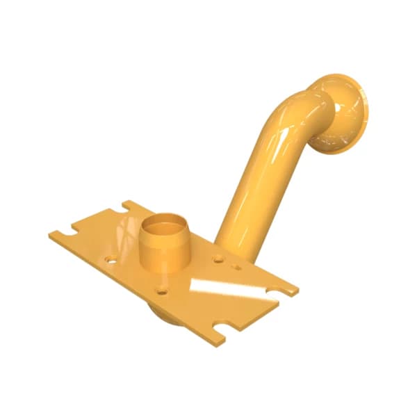 Conducta esapament cu flansa sferica Caterpillar 383-8659