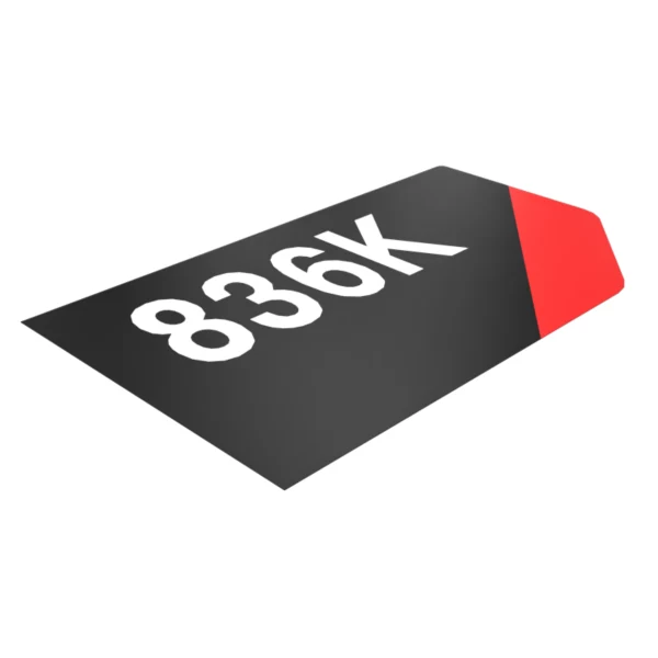 Film decal lateral stang 836K Caterpillar 387-1367