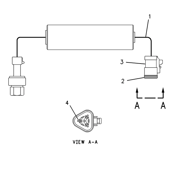 Senzor presiune joasa Caterpillar 3E-8652