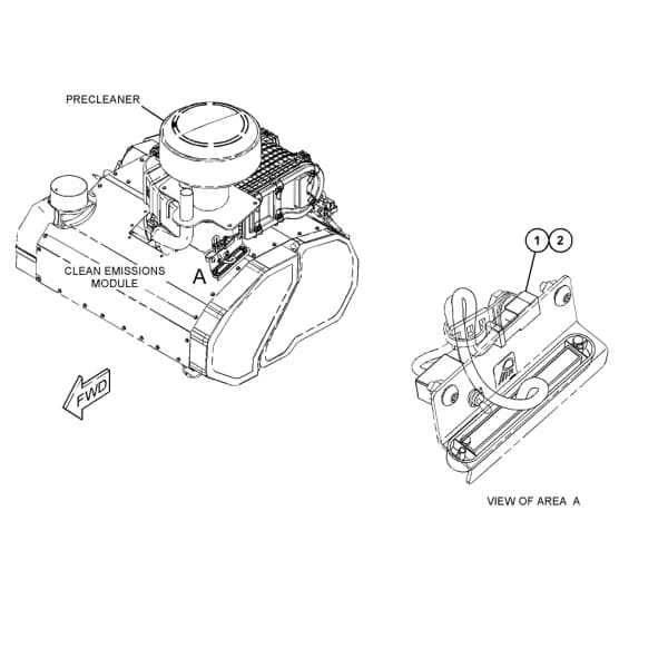 Lampa indicator LED 24V Caterpillar 418-5545