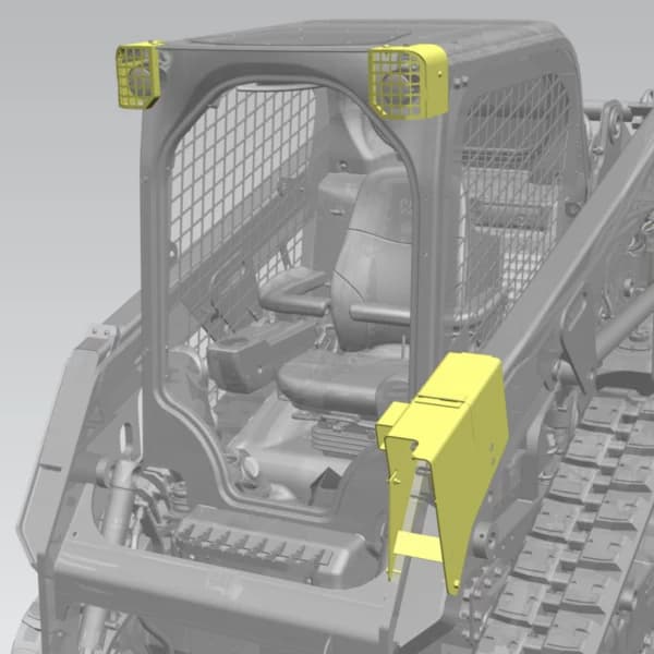 Kit protectie conectori si lumini auxiliare Caterpillar 422-3242