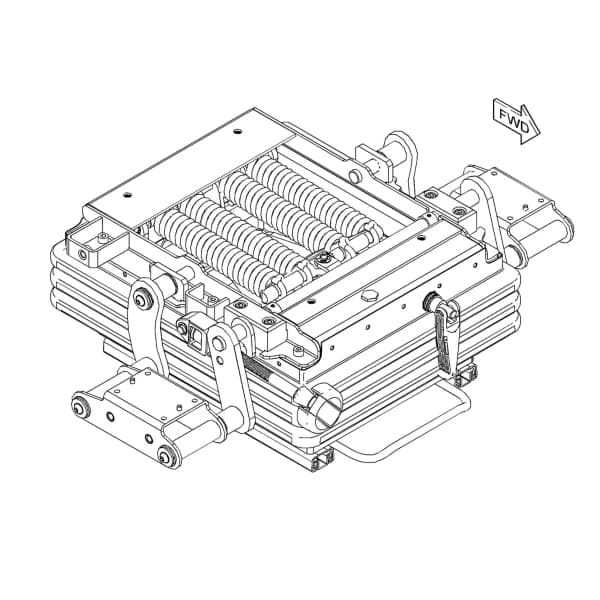 Ansamblu suspensie scaun Caterpillar 439-4852