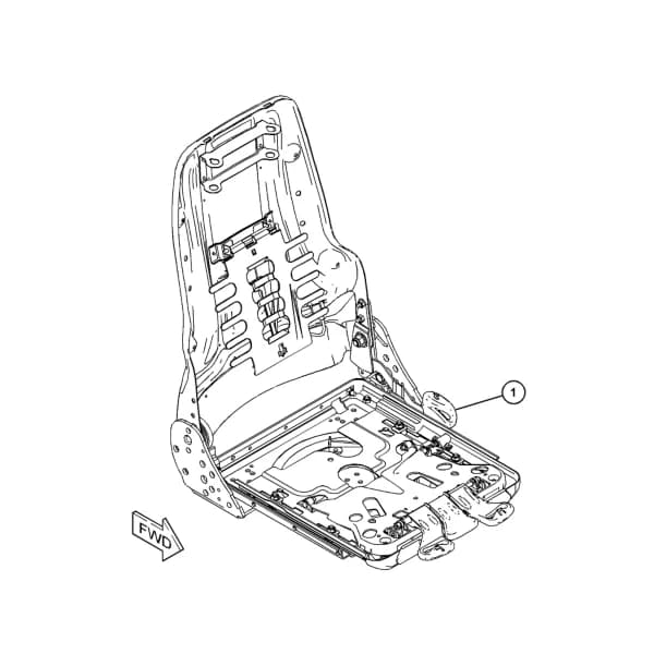 Kit cadru scaun suspensie Caterpillar 467-4670