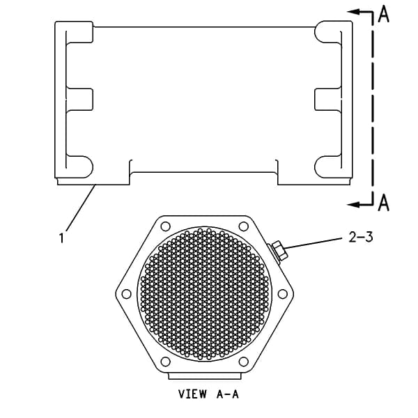 Racitor ulei transmisie Caterpillar 4P-7731