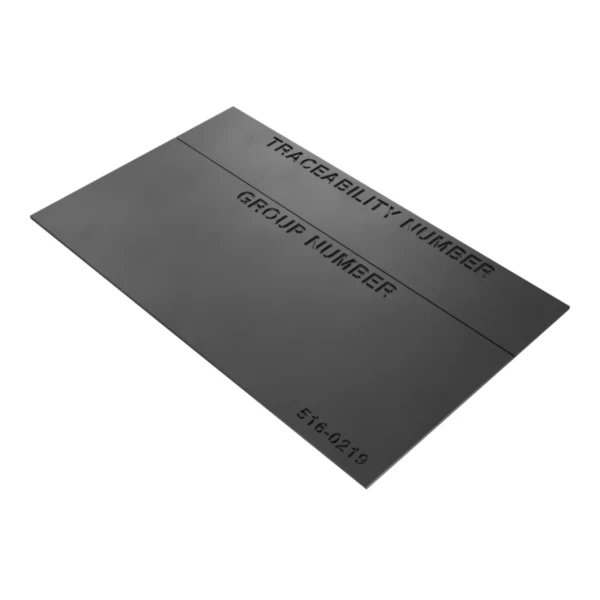 Placa de identificare transmisie Caterpillar 516-0219