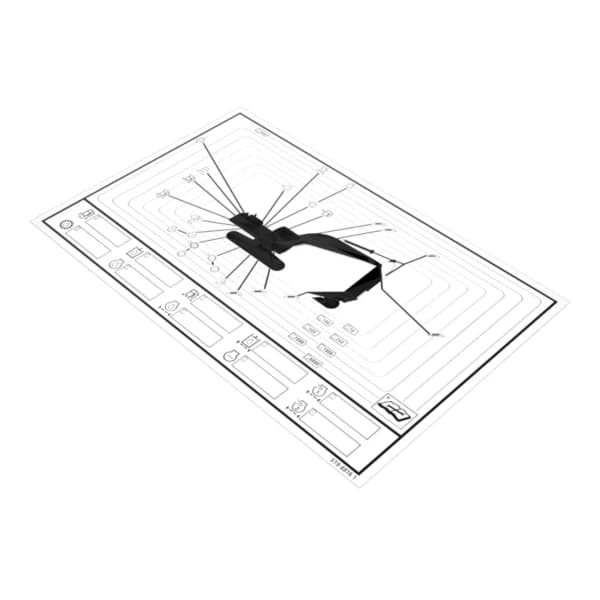 Decal informatii lubrificare Caterpillar 519-8816