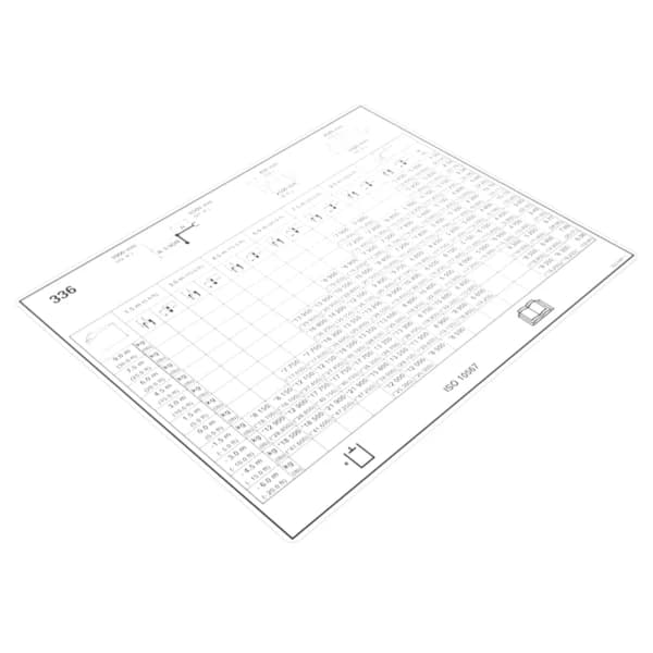 Film informativ capacitate ridicare Caterpillar 533-5497
