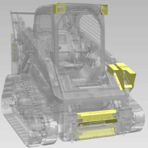 Kit protectie iluminare si cuplaj Caterpillar 584-1926