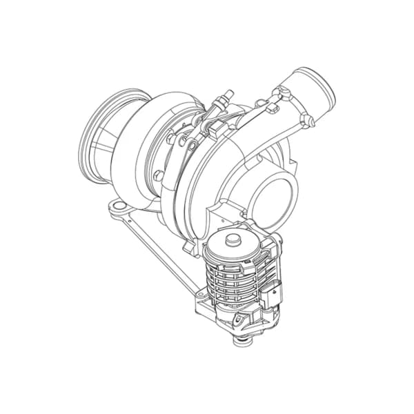 Kit actuator turbosuflanta Caterpillar 594-5052