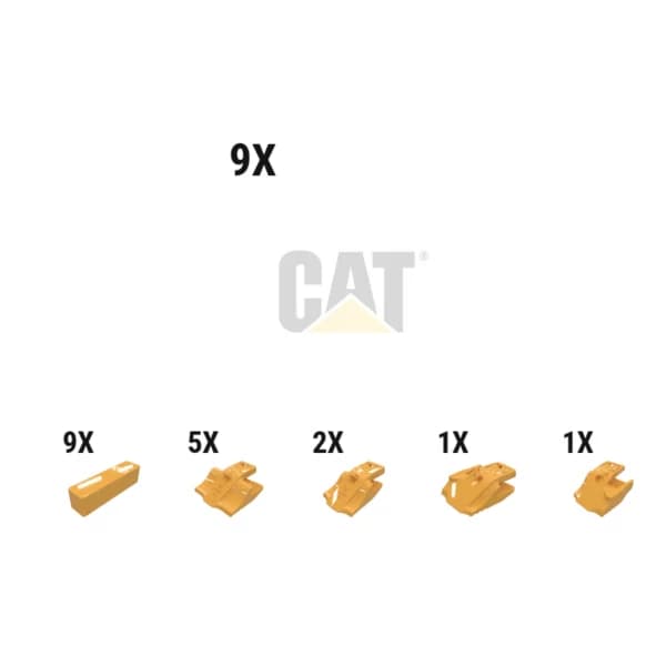 Kit protectie durilock 53 mm Caterpillar 597-5608