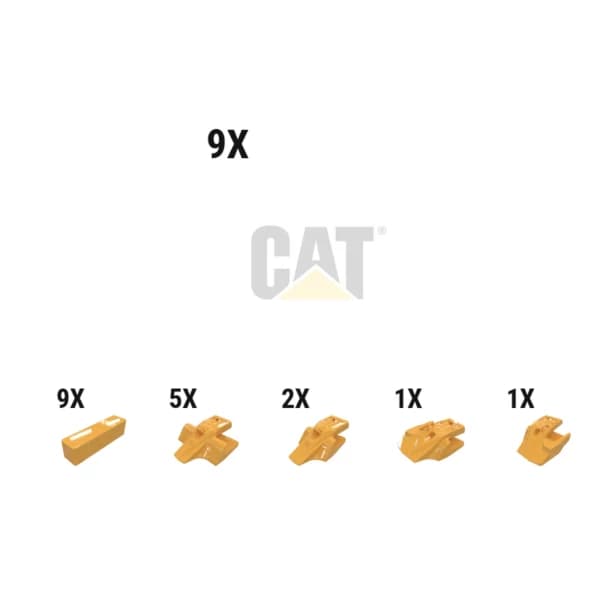 Kit garnitura protectie D50P Durilock Caterpillar 597-5609