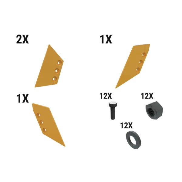 Kit taisuri laterale cupa 495 mm Caterpillar 597-6767