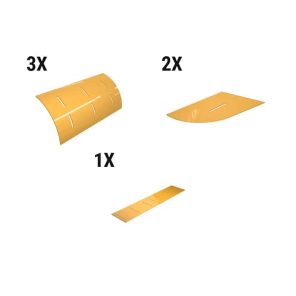 Kit placi uzura cupa sudabile Caterpillar 597-7302