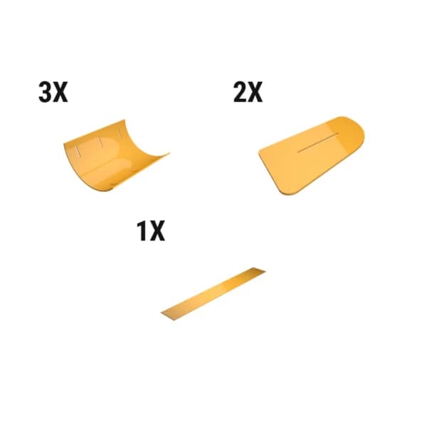 Kit placi de uzura cupa sudata Caterpillar 597-7374