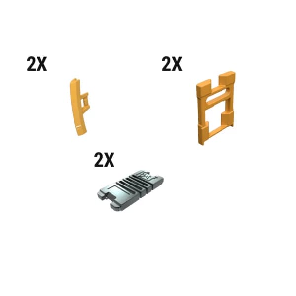 Kit protectie bara laterala 25 mm MAWPS Caterpillar 597-7423