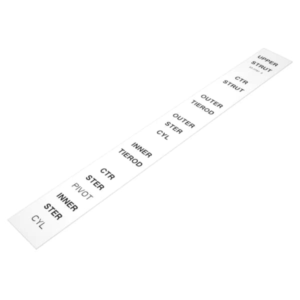 Placa instructiuni ungere Caterpillar 5T-7797